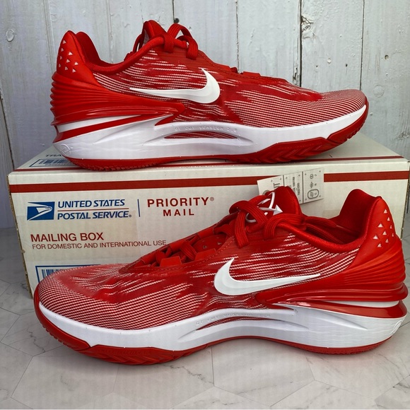 Nike Air Zoom GT Cut 2 TB University Red Basketball Shoe Mens sizes FJ8915-600 - Picture 2 of 6